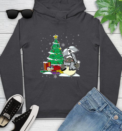Los Angeles Kings NHL Hockey Cute Tonari No Totoro Christmas Sports Youth Hoodie 8