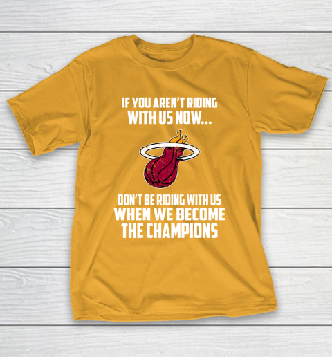 NBA Miami Heat Basketball We Become The Champions T-Shirt 2