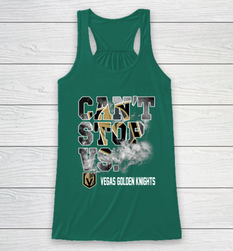 NHL Vegas Golden Knights Hockey Can't Stop Vs Racerback Tank 5