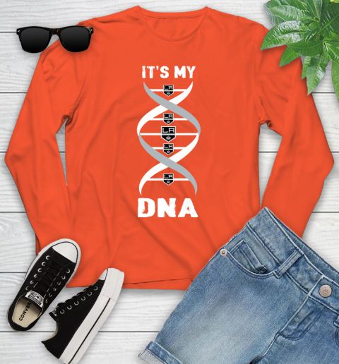 Los Angeles Kings NHL Hockey It's My DNA Sports Youth Long Sleeve 3