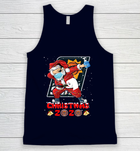 Phoenix Suns Funny Santa Claus Dabbing Christmas 2020 NBA Tank Top 2