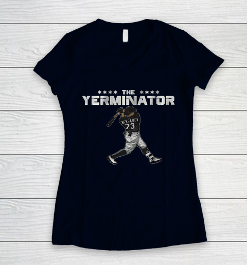 The Yerminator Women's V-Neck T-Shirt - Image 3