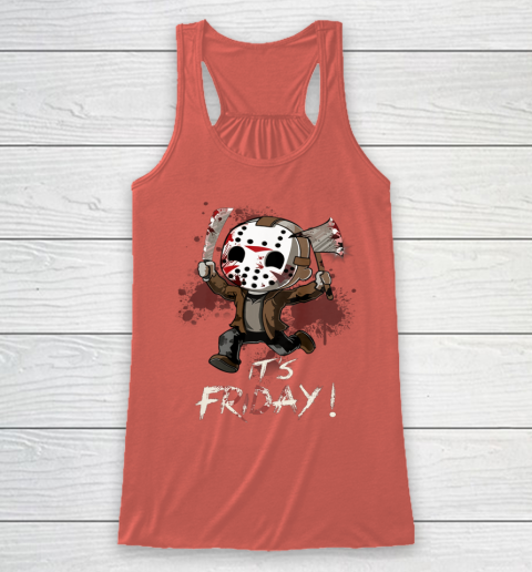 Funny Friday 13th Jason Funny Halloween Horror Racerback Tank 3