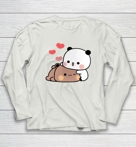 Panda Bear Hug Bubu Dudu Valentines Day's Long Sleeve T-Shirt 7