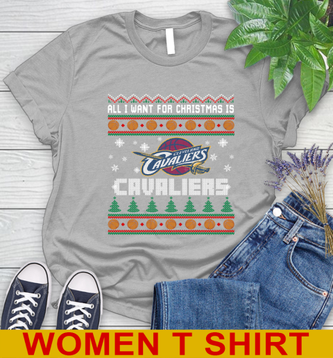NBA All I Want For Christmas Is Cleveland Cavaliers Basketball Sports 89