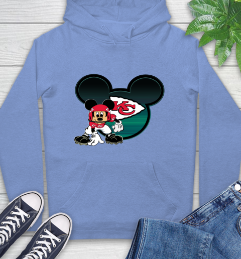 NFL Kansas City Chiefs Mickey Mouse Disney Football T Shirt Hoodie 11