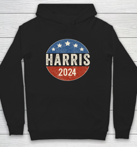 Kamala Harris 2024 For President Campaign US Flag Hoodie
