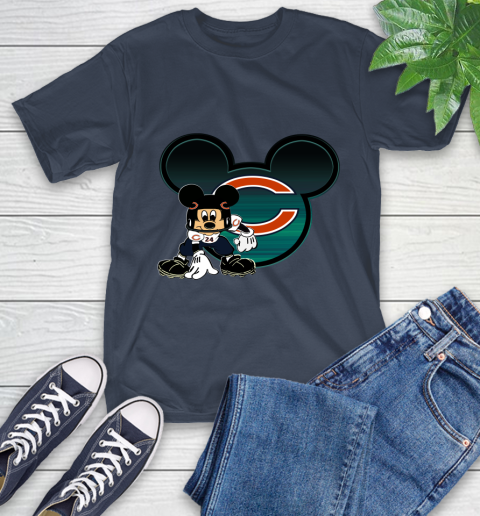 NFL Chicago Bears Mickey Mouse Disney Football T Shirt T-Shirt 4
