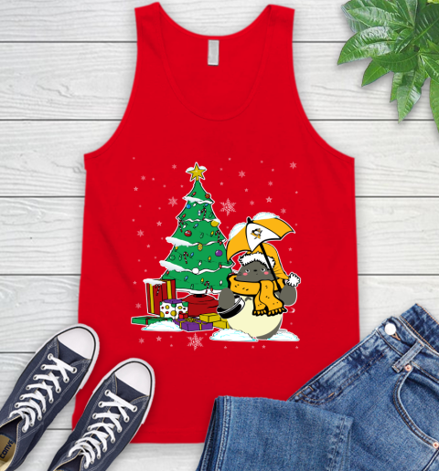 Pittsburgh Penguins NHL Hockey Cute Tonari No Totoro Christmas Sports Tank Top 5
