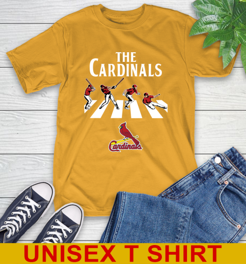 MLB Baseball St.Louis Cardinals The Beatles Rock Band Shirt T-Shirt 2