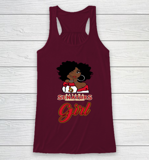 Ottawa Senators Girl NHL Racerback Tank 3