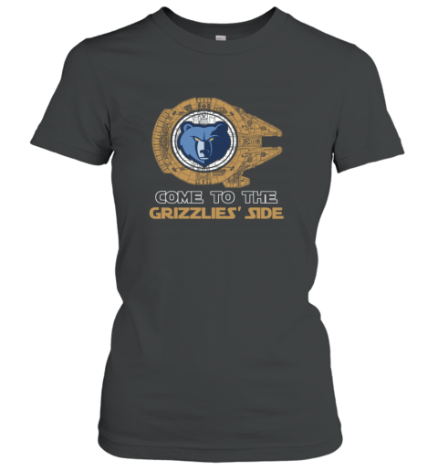 NBA Come To The Memphis Grizzlies Side Star Wars Basketball Sports Women's T-Shirt