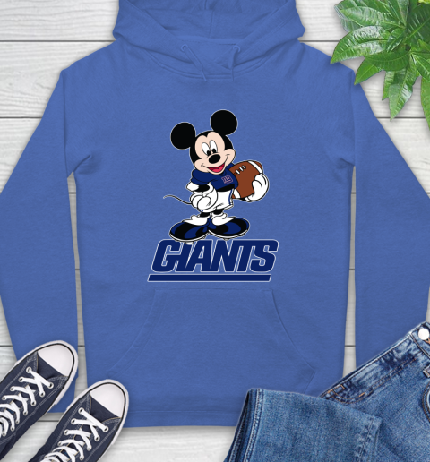 NFL Football New York Giants Cheerful Mickey Mouse Shirt Hoodie - Image 10