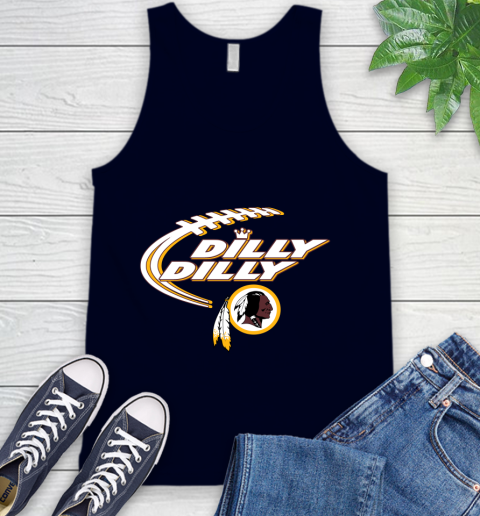 NFL Washington Redskins Dilly Dilly Football Sports Tank Top 3