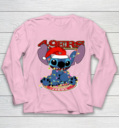 San Francisco 49ers NFL Football noel stitch Christmas Youth Long Sleeve 6