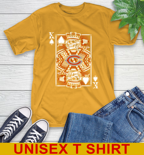 Chicago Bears NFL Football The King Of Spades Death Cards Shirt T-Shirt 2