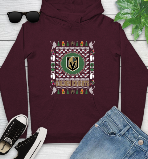 Vegas Golden Knights Merry Christmas NHL Hockey Loyal Fan Ugly Shirt 141