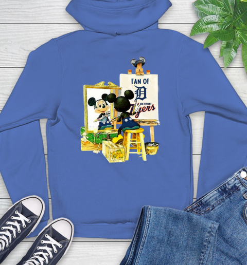 MLB Baseball Detroit Tigers Mickey Drawing Shirt 22