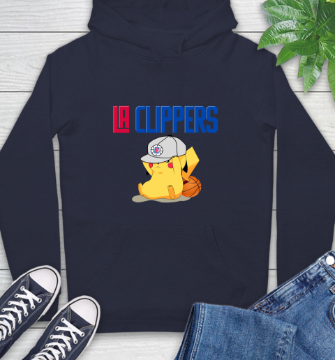 NBA Pikachu Basketball Sports Los Angeles Clippers Hoodie 4