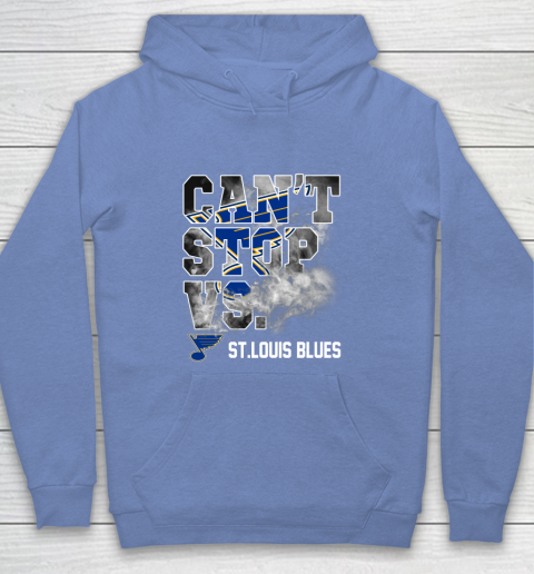 NHL St.Louis Blues Hockey Can't Stop Vs Youth Hoodie 8