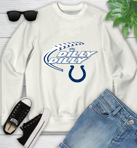 NFL Indianapolis Colts Dilly Dilly Football Sports Youth Sweatshirt