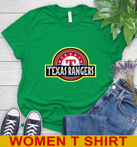 MLB Texas Rangers Jurassic Park Dinosaur Movie Baseball Sports 94