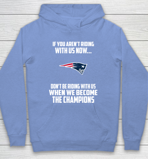 NFL New England Patriots Football We Become The Champions Hoodie 8