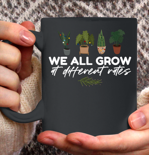 We All Grow At Different Rates, Special Education Teacher Autism Awareness Ceramic Mug 11oz 2