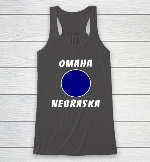 Nebraska Blue Dot Democratic 2nd District Omaha Racerback Tank 6