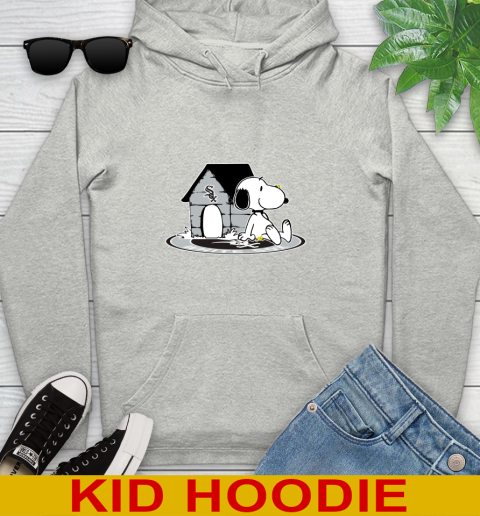 MLB Baseball Chicago White Sox Snoopy The Peanuts Movie Shirt Youth Hoodie