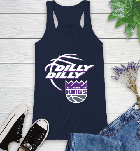 NBA Sacramento Kings Dilly Dilly Basketball Sports Racerback Tank 12