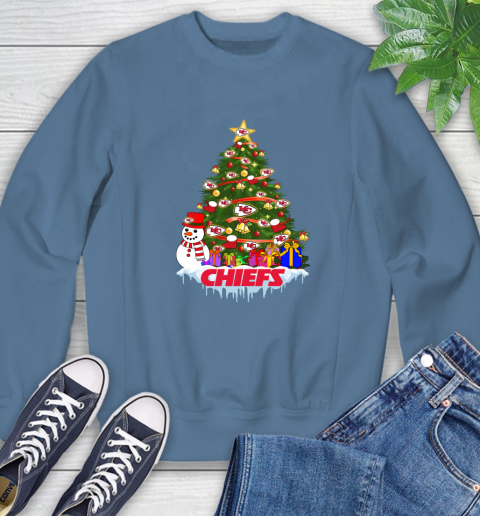 Kansas City Chiefs Merry Christmas NFL Football Sports Sweatshirt 7