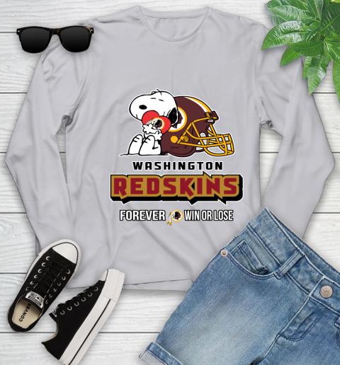 NFL The Peanuts Movie Snoopy Forever Win Or Lose Football Washington Redskins 129