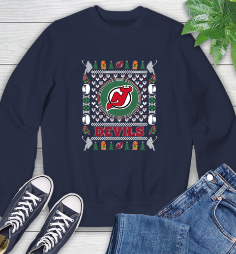 New Jersey Devils Merry Christmas NHL Hockey Loyal Fan Ugly Shirt 26