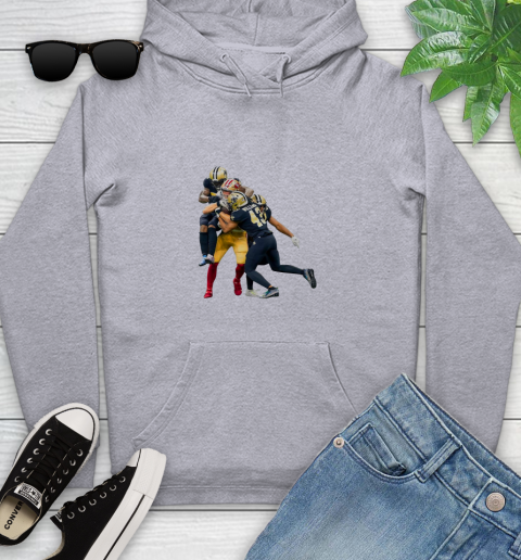 Sprint Football San Francisco 49ers And New Orleans Saints Shirts 139