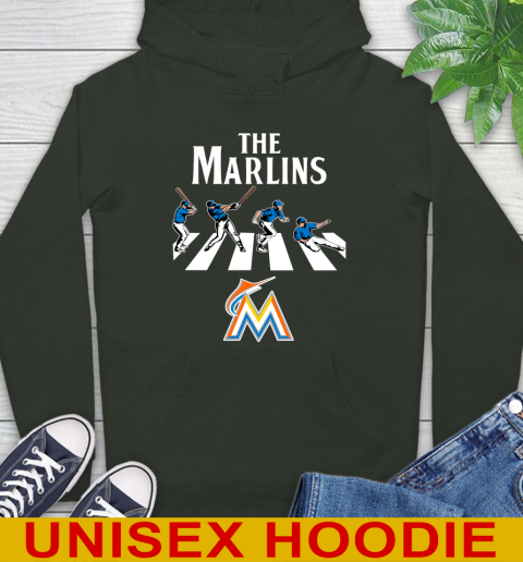 MLB Baseball Miami Marlins The Beatles Rock Band Shirt Hoodie 12