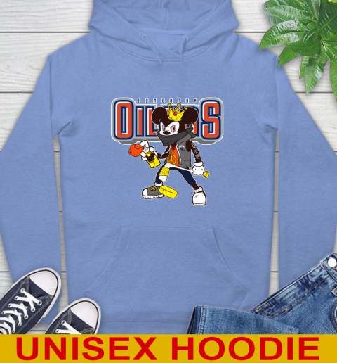 Edmonton Oilers NHL Hockey Mickey Peace Sign Sports Hoodie 11