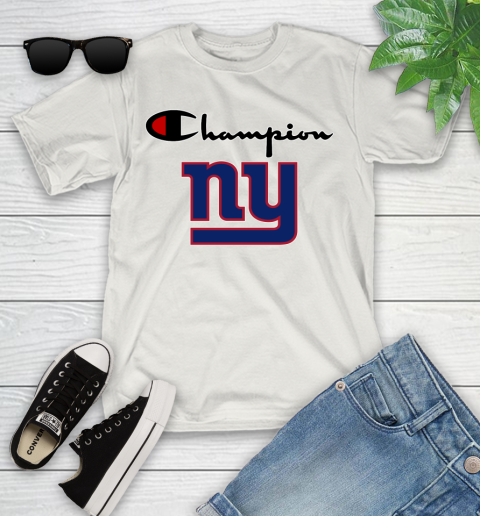 NFL Football New York Giants Champion Shirt Youth T-Shirt 11