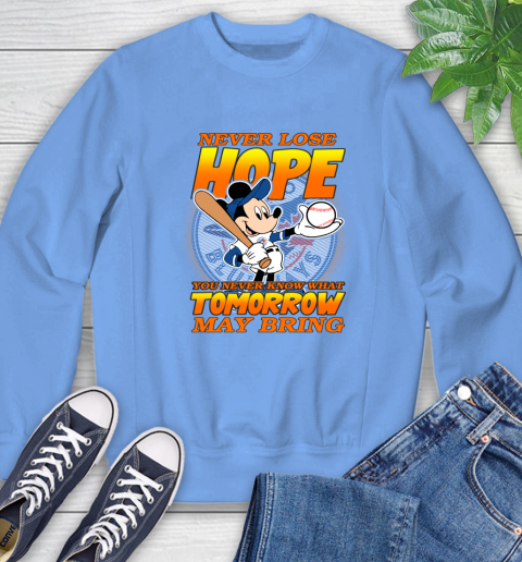 Toronto Blue Jays MLB Baseball Mickey Disney Never Lose Hope Sweatshirt 11
