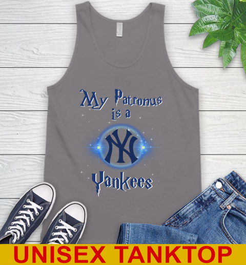 MLB Baseball Harry Potter My Patronus Is A New York Yankees Tank Top 6