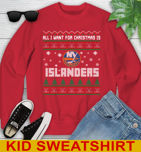 New York Islanders NHL Hockey All I Want For Christmas Is My Team Sports 115