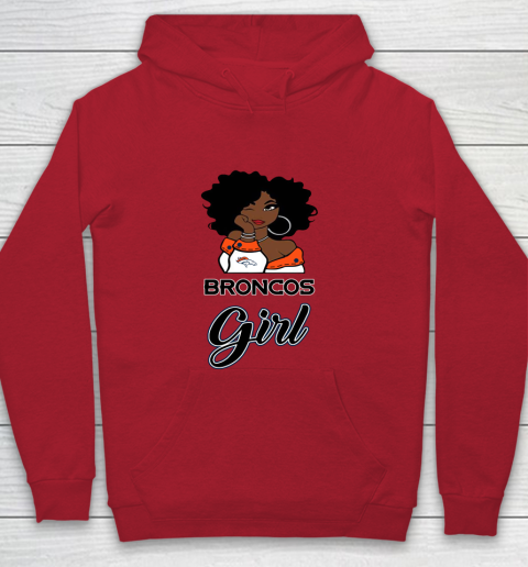 Denver Broncos Girl NFL Youth Hoodie 9