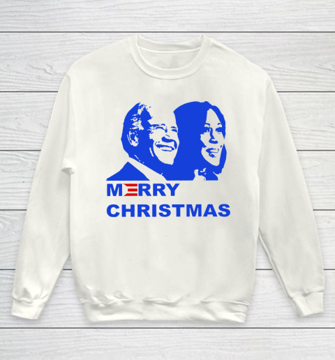 Joe Biden Kamala Harris Christmas Youth Sweatshirt