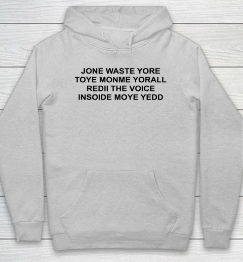 Jone Waste Yore Funny I Miss You Blink 182 Hoodie 4