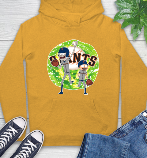 MLB San Francisco Giants Rick And Morty Baseball Sports Hoodie 3