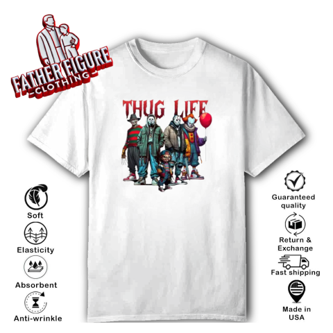 Thug Life Horror Movie T-Shirt