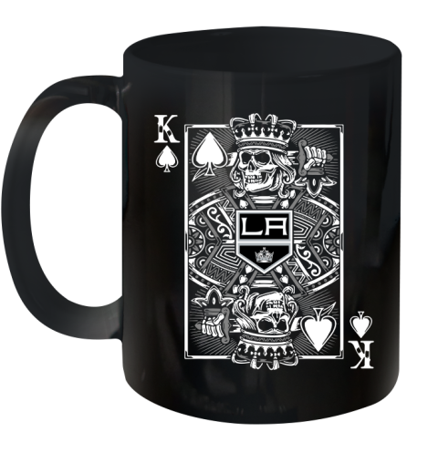 Los Angeles Kings NHL Hockey The King Of Spades Death Cards Shirt Ceramic Mug 11oz