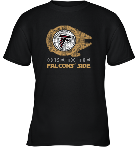 NFL Come To The Atlanta Falcons Wars Football Sports Youth T-Shirt