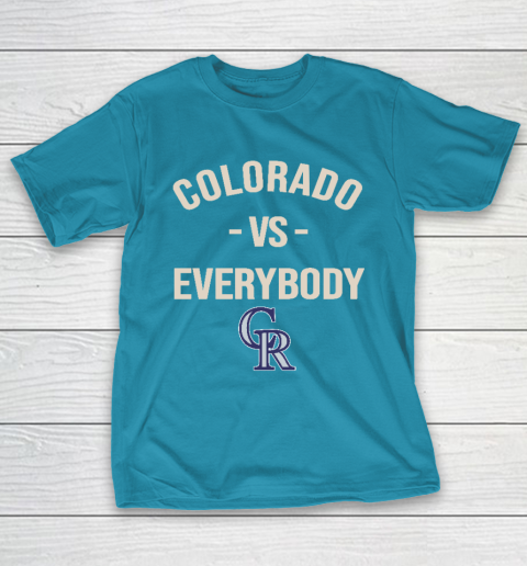 Colorado Rockies Vs Everybody T-Shirt 7