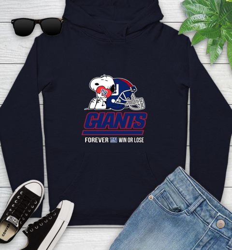NFL The Peanuts Movie Snoopy Forever Win Or Lose Football New York Giants 140